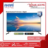 [COD] SMART TV / ANDROID TV / LED AKARI AT32AT5432S / 32AT5432 HD (32 INCH / DIGITAL) GARANSI RESMI