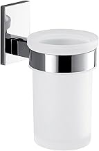 Gedy G-Singapore Toothbrush Holder, Chrome Colour, Stainless Steel and Chrome Components, 10 Year Wa