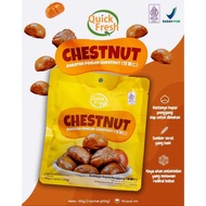 Quick Fresh Roasted Peeled Chestnut 100g Roasted Peeled Chestnuts