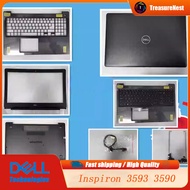 DELL Inspiron 3593ซีรีส์3590ปกหลัง LCD แบบแข็ง/ฝาปิดโน้ตบุค/บานพับ/ที่วางฝ่ามือ/เคสด้านล่างการเปลี่ย