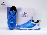 Giày cầu lông giao hỏa tốc bám sân bền đẹp Mira Matrix mẫu mới 12.2023 tặng tất dệt kim Akka cao cấp