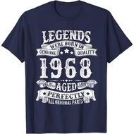 Men's Cotton T-shirt - Vintage Legends '68 Edition | 56th Birthday Gift