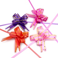 20pcs/Lot Gift Ribbon birthday Party decoration Packing Pull Bow Ribbon Flower Accessories