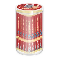 (แบบกระปุก 36 ซอง) Cherman ขนมแมวเลีย สำหรับแมว 2 เดือนขึ้นไป คละรสชาติได้ ขนาด 12 กรัม