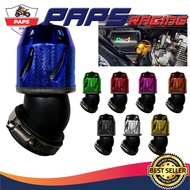 PAPS RACING Motorcycle Intake Air Cleaner Filter Universal Colors Accessories 1PC AF-412 SMALL