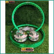 ♥️ ♕ Rim Set For Suzuki Raider 150 Carb / Suzuki Raider 150 Fi Rim Hun Spokes 17s