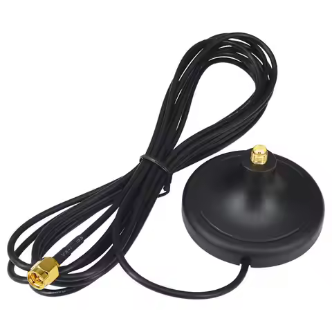 ​​GNSS Antenna Magnetic Base 5G WiFi GSM 4G GPS Antenna with 3M RG174 Cable SMA Male Connector for R