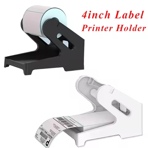 4inch Label Printer Holder Accessories Durable Stand External Universal for Phomemo PM-241 PM-246S D