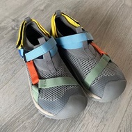TEVA 童鞋Outflow Universal護趾機能運動涼鞋 水陸兩用TV1136599CGRYM灰色