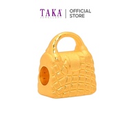 TAKA Jewellery 999 Pure Gold Charm Bag