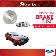 BREMBO Front Discs (2pcs) - Compatible with Ford Laser TX3 1.8, Ford Lynx 1.8