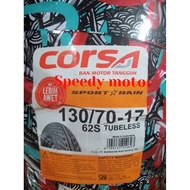 💥2022 Year Corsa Sport Rain 130/70-17 Tayar Tubeless Tyre 100% Original