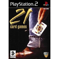 PS2 Game 21 Card Games (GOLD DISC)