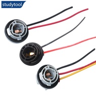 STUDYTOOL 1Pc 1156/1157 Bulb Socket Holder Adapter Car Brake Tail Light Base Connector Accessories B