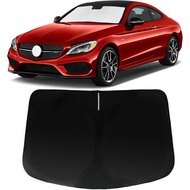 Windshield Sun Shade for 2015-2021 Mercedes Benz C Class W205 C250 C300 C400, Car Front Window Sunsh