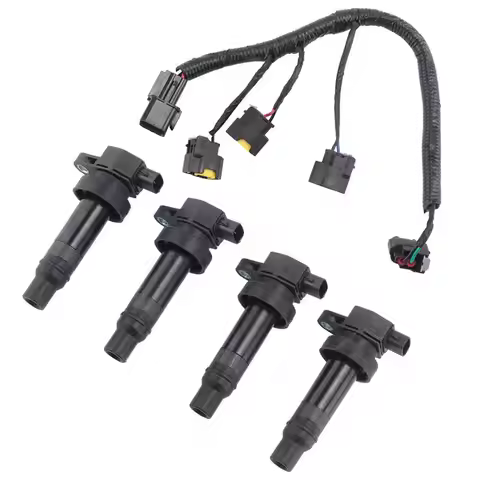 N60R-1Set 27301-2B010 Ignition Coil With Line High Performance Coil Assembly For Elantra IX35 IX20 I