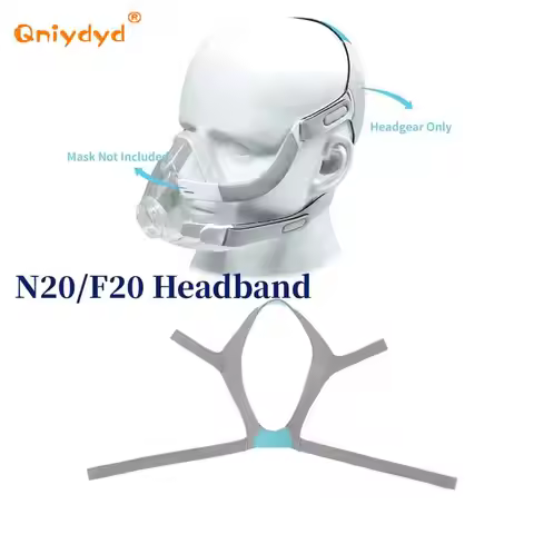 Replacement Headband for Resmed Airfit F20 N20 Mask Nasal Mask Unisex CPAP Adjustable Replacement He