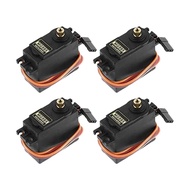 4PCS Servo Motor for MG995 Control Angle180 Metal Gear Servo 20KG Digital High Speed Torque Servo Mo