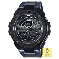 CASIO GST-210M-1A / G-SHOCK / Analog-Digital / Marbled Pattern / World Time / Resin Strap / Black