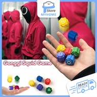 𝗠𝗬𝗛𝗢𝗠𝗘 Gonggi Squid Game Gonggi Jackstone Game Gonggi Game Set (5 pcs) Gong-gi Korean Jack Stone