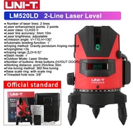 LM520LD วัดระดับเลเซอร์ UNI-T LM530LD LM550LD 2 3 5ผ้าลินินลายกากบาทปรับระดับเอง360หมุนได้3D เครื่อง