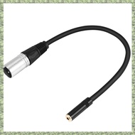 (C Z G L) 0. Wire 3 Pin Xlr Male to 3.5Mm Female Audio Connector Stereo Microphone Adapter