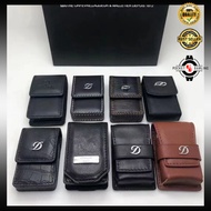 S.T.Dupont Lighter Leather Case Cowhide Genuine Leather Waist Bag Protective Cover Original Imported