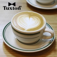 美國Tuxton咖啡杯ins拿鐵杯卡布美式摩卡專業咖啡拉花杯子陶瓷杯