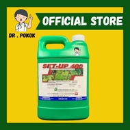 [ORIGINAL] 4L SET-UP 480 GLYPHOSATE 41% RACUN RUMPUT LALANG/RACUN RUMPAI SERUPA ROUNDUP/HERBICIDE/IM