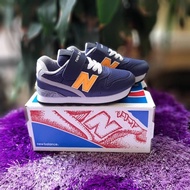 New BALANCE 574 Children's Shoes With Adhesive Straps