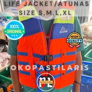 LIFE JACKET/BAJU PELAMPUNG ATUNAS S,M,L,XL