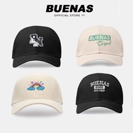 Unisex men's and women's embroidered wash fabric baseball cap, local brand BUENAS