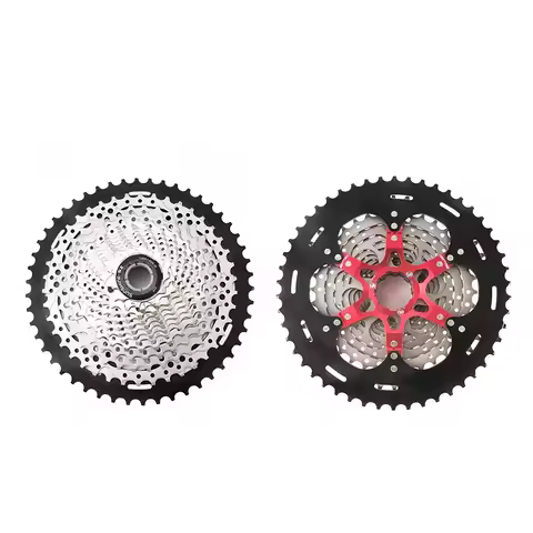 MTB 8 9 10 11 12 Speed Cassette Wide Ratio Freewheel Mountain Bike Sprocket 11-32/36/40/42/46/50/52T
