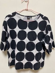 Uniqlo marimekko 聯名上衣