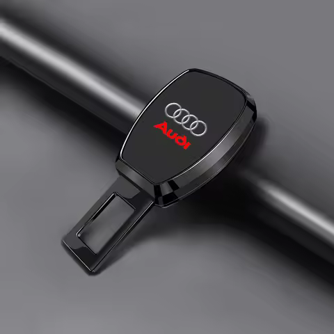 2025 Hot 1PC Car Seat Belt Plugs Extender Seatbelt Extension Plug For Audi SLine RS A4 B5 B6 B7 B8 B