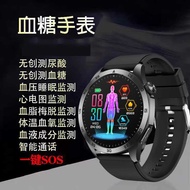 2024ET485 Uncreated Blood Sugar Test Smart Watch ECG AMOLED Screen Bluetooth Call Bracelet Watch