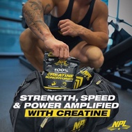 NPL 100% Creatine MonoHydrate Micronized 500g - Recovery Muscle Strength Fitness Gym Supplement