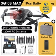 🔥🔥🔥【Thailand Spot】【Fast Delivery】ZLL SG108MAX Drones 4K Professional 5G WIFI GPS Dron มอเตอร์แบบไม่ม