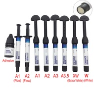 Light Cure Composite Resin Universal Nano Hybrid Composite 5ml Total Etch Adhesive