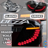 Perodua Bezza 2016-2025 V3 Dynamic Led Tail Lamp Taillamp Taillight Light Running Signal Smoke Albin