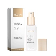 Tone-Adapting Foundation with SPF 15, For Fair to Medium Skin Tones, Provides Buildable Coverage & C