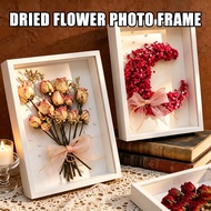 6/8/10inch SizeDIY Wooden Flower Frame Hollow Frame Photo Frame Dehydrated Flower photo frame