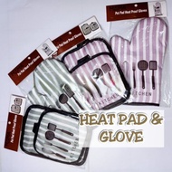 POT HEAT PAD & GLOVE KITCHEN OVEN / PAD & GLOVE OVEN DAPUR TAHAN PANAS
