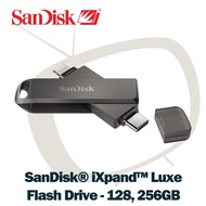 Sandisk iXpand Flash Drive Luxe 128/256GB 🔥 iPhone 備分手指 Lighting + Type C 🔥