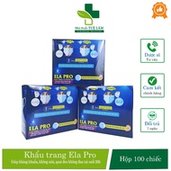 Ela pro medical mask box of 100 antibacterial, anti-fine dust, special large fabric straps do not hu