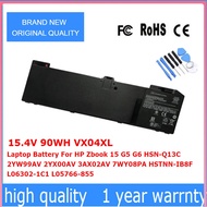 VX04XL Laptop Battery For HP Zbook15 G5 G6 HSN-Q13C 2YW99AV 2YX00AV 3AX02AV 7WY08PA HSTNN-IB8F L0630