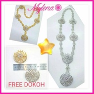 RANTAI LELAKI KAHWIN TERBARU SILVER AND GOLD READY STOCK FREE DOKOH(RT1001)