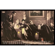 Scenery  Classic Interlude Poster(James Dean,Elvis Presley and Marilyn Monroe)Poster Lamination Fram