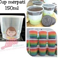 Happened.../ LPD(CONTENTS 25PCS - CUP150ML) 150ml Plastic Cup/ Pudding Cup/ Jam Cup/ Slime Cup