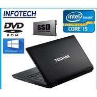 Toshiba business and study laptop good condition core i5